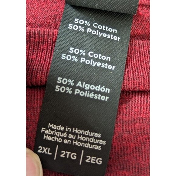 District Women size 2XL Perfect Blend Crew Neck T Shirt AIN'T Texas Classic Fun - Picture 5 of 8